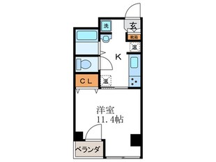 桂野里マンションの物件間取画像